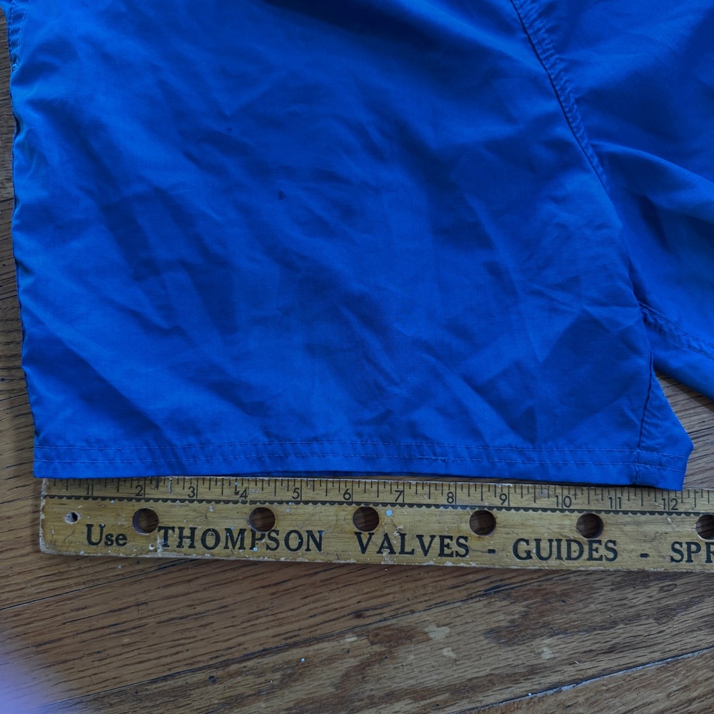 Nike Mens Blue Cargo Shorts Integrated Belt Mesh Lined Move To Zero Large - Picture 6 of 9